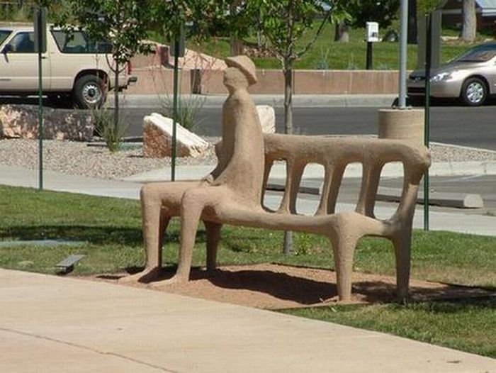 Park bench sex