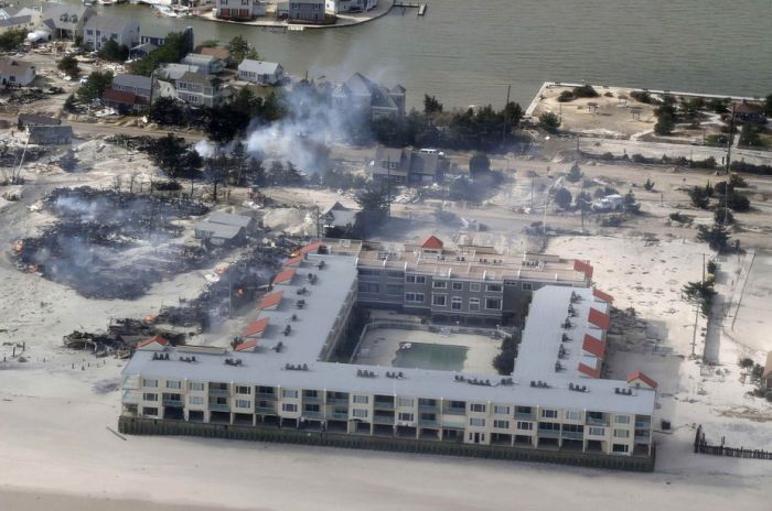 Sandy Destruction From Above 46 Pics