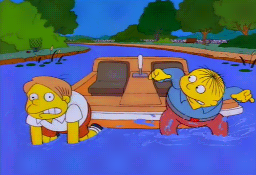 Los Simpson Con la muerte en los talones