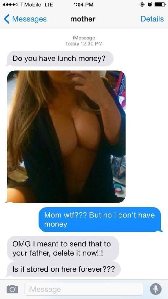 Girls sending naked pics