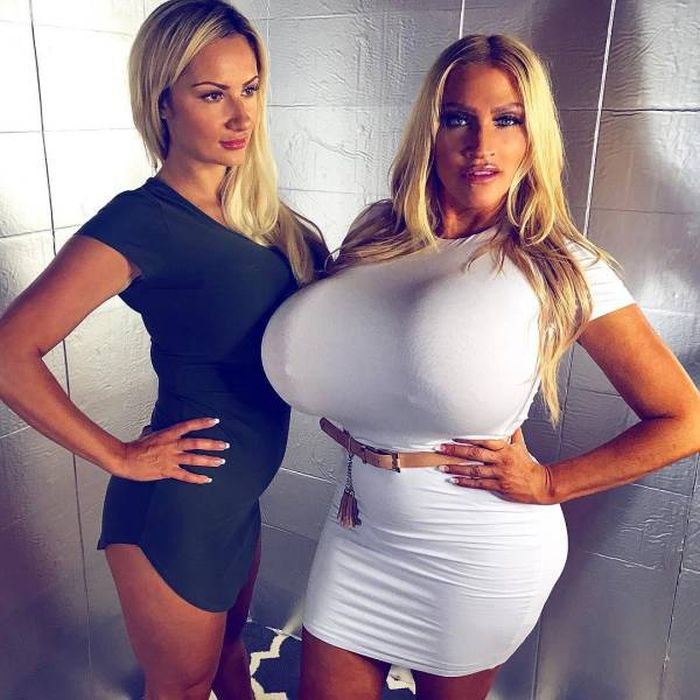 Couple with giant boobs latina tranny