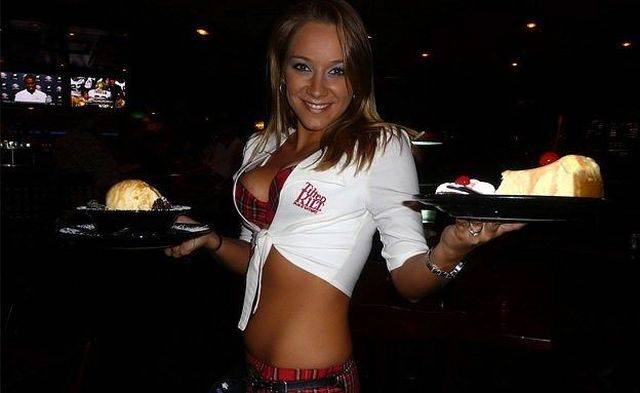 Bikini waitress charleston