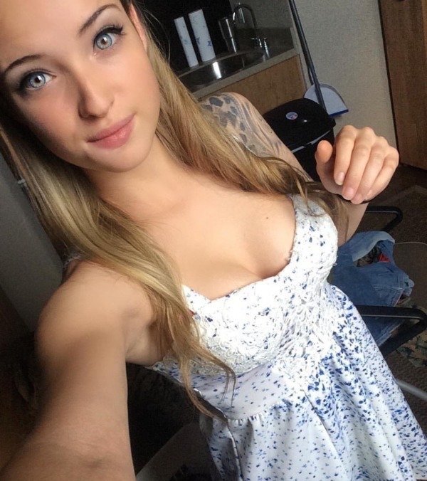 Cute euro teen sees how pictures