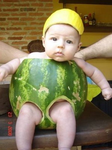 Babies Dressed Like Food (20 pics)