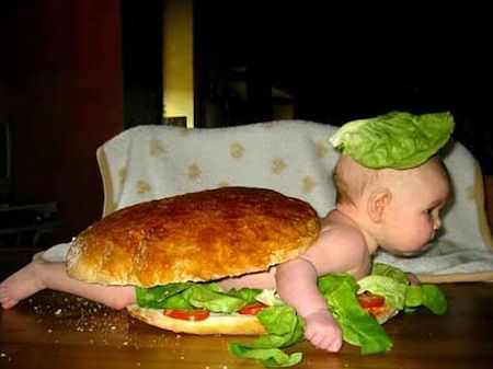 Babies Dressed Like Food (20 pics)