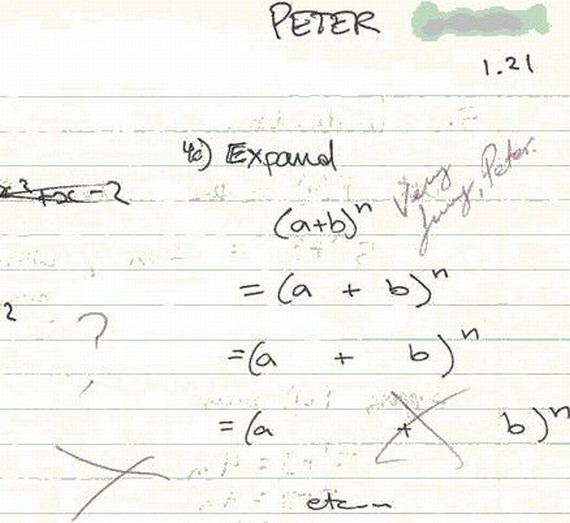 Student notebooks (9 pics)