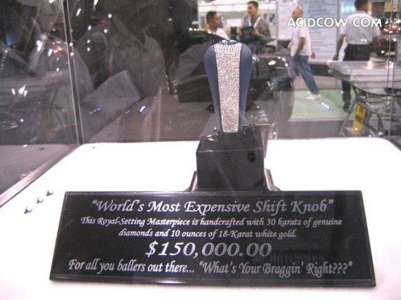 The Most Expensive Shift Knob in the World (3 pics)