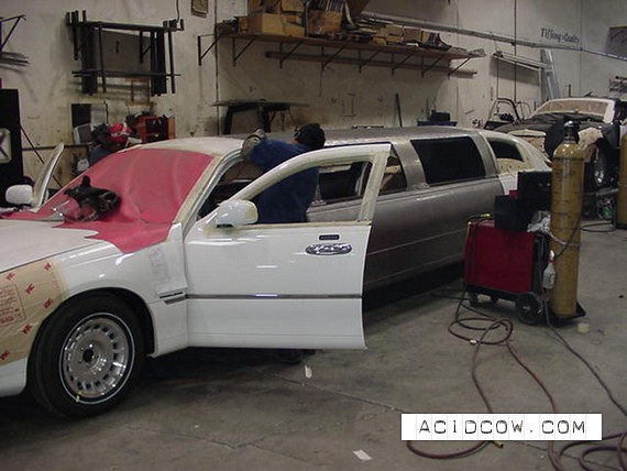 How you can make a limousine (30 pics)