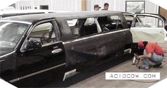 How you can make a limousine (30 pics)