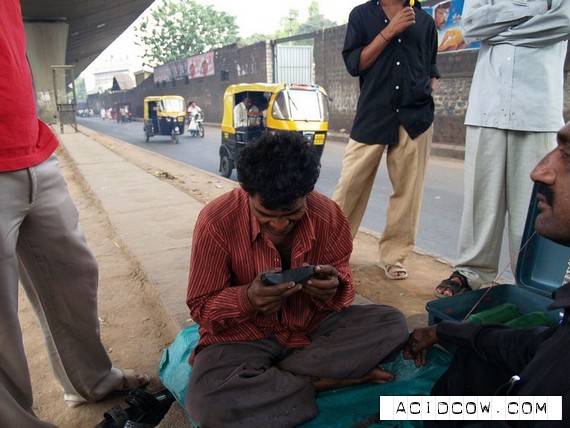 The street dentist in India (13 pics)