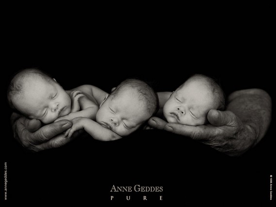 Photos of children by Anne Geddes (30 pics)