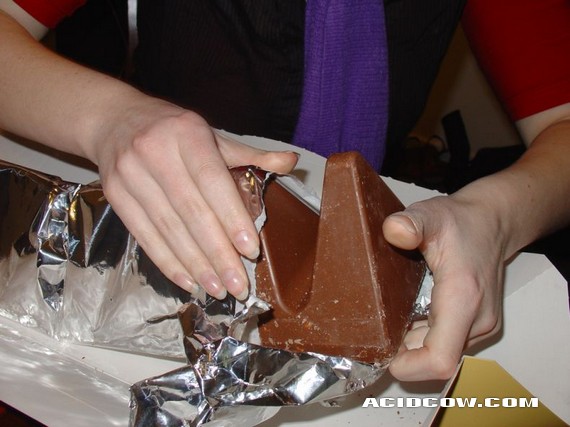 The giant chocolate (5 pics)