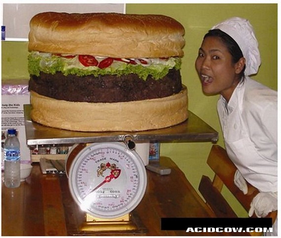 Mega-burgers (9 pics)