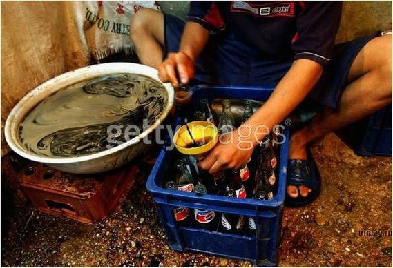 Pictures of Factory making Fake Pepsi, Coke...