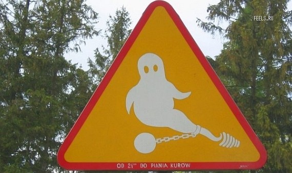 Very Strange & Funny Road Signs (39 pics)