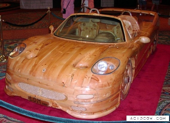 World's best wooden cars (15 pics)