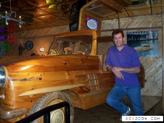 World's best wooden cars (15 pics)