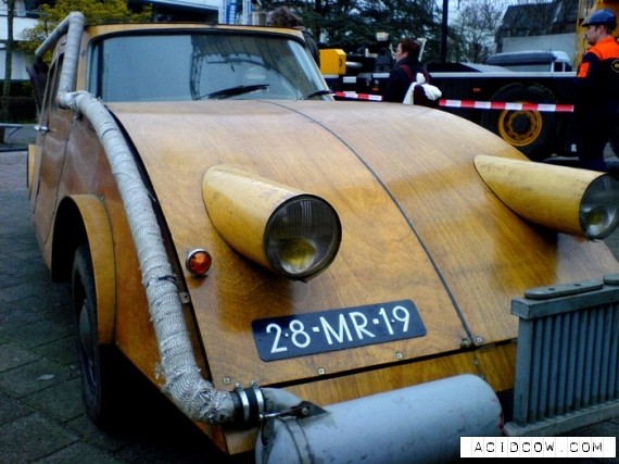 World's best wooden cars (15 pics)