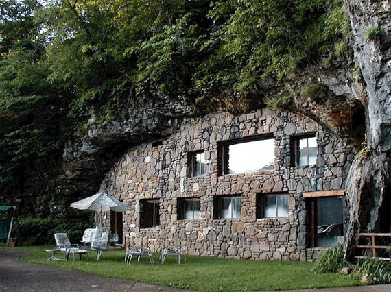 Unusual Hotel Located in a Rock (13 pics)