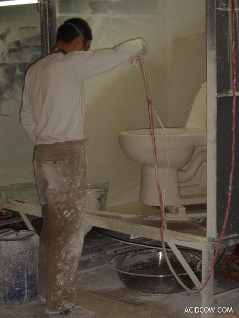 Production of Toilet Bowls in China (47 pics)