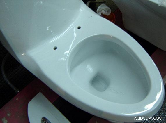 Production of Toilet Bowls in China (47 pics)