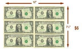 How does look 315 billion dollars in one dollar bills?