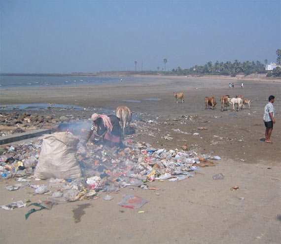 Most disgusting beaches (12 pics)