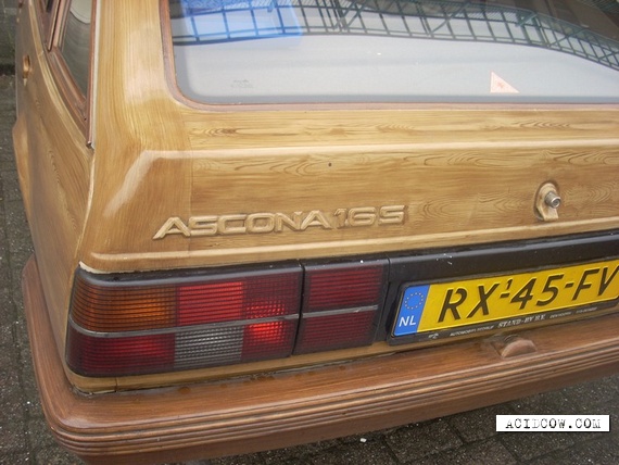 Wooden Opel (6 pics)
