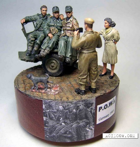 Dioramas and toy soldiers (36 pics)