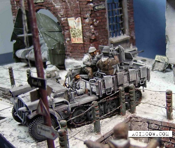 Dioramas and toy soldiers (36 pics)