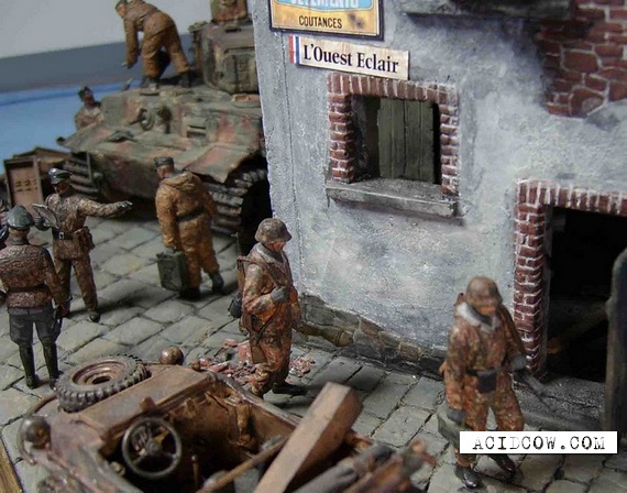 Dioramas and toy soldiers (36 pics)