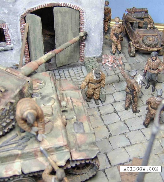 Dioramas and toy soldiers (36 pics)