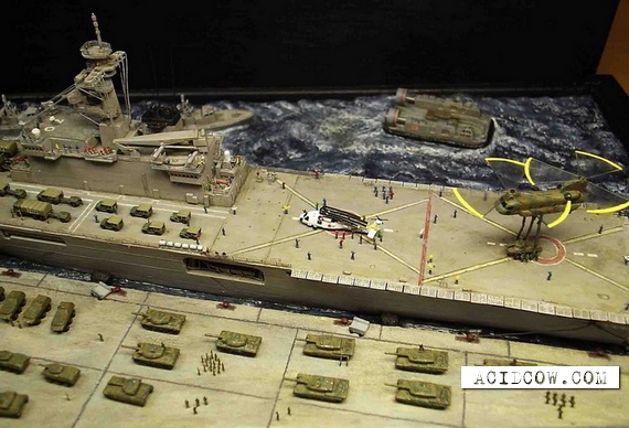 Dioramas and toy soldiers (36 pics)