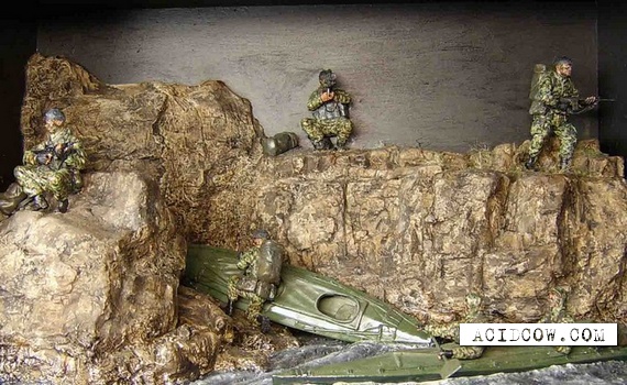 Dioramas and toy soldiers (36 pics)