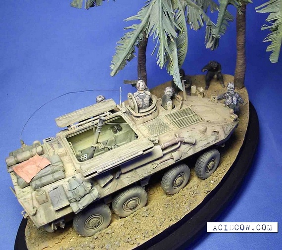 Dioramas and toy soldiers (36 pics)