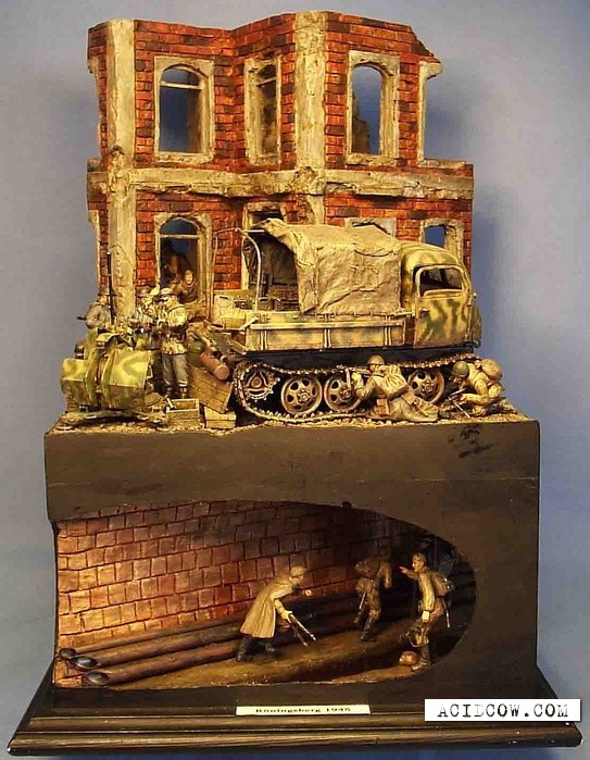 Dioramas and toy soldiers (36 pics)