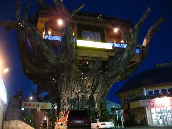 Restaurant on a tree (6 pics)