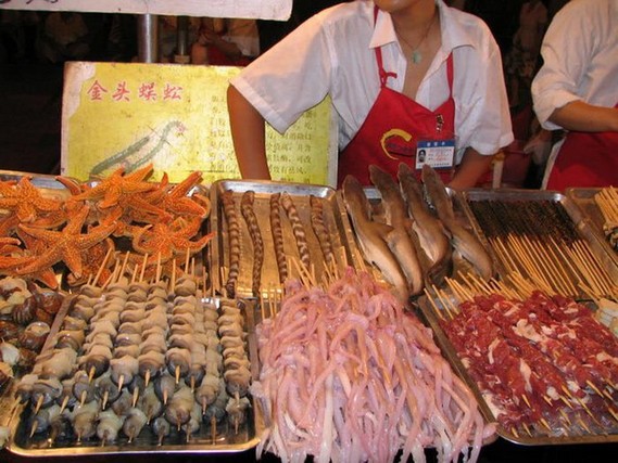 Chinese shish-kebabs (15 pics)