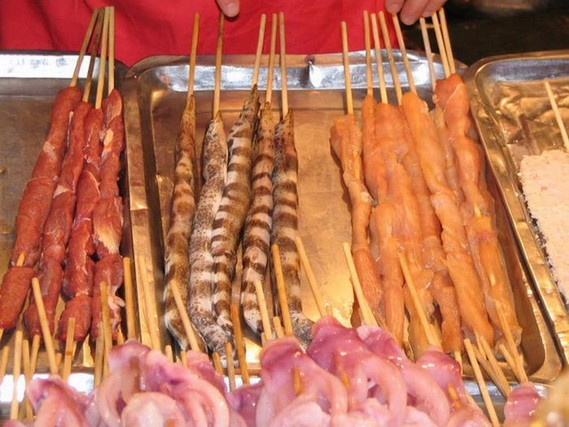 Chinese shish-kebabs (15 pics)