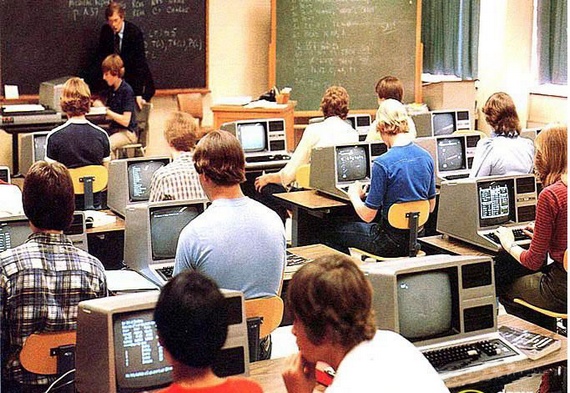 The beginning of a computer era (16 pics)