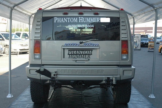 Phanom Hummer, two cars in one (7 pics)