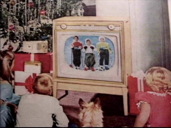 First colour TVs (23 pics)