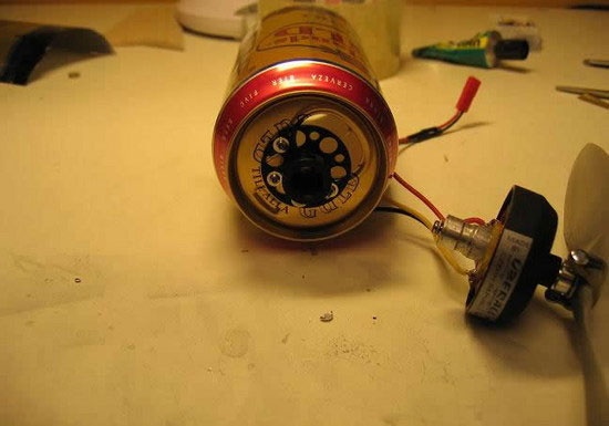 How to Build a Model Airplane out of Beer Cans