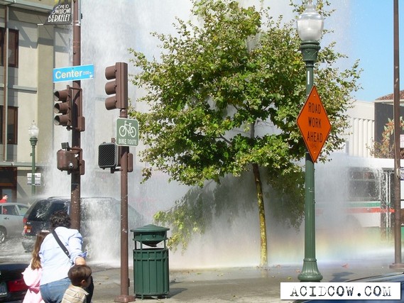 Very beautifully broken hydrant) (6 pics)