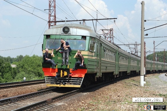 Only in Russia: Say "No" to Train Tickets (28 pics)