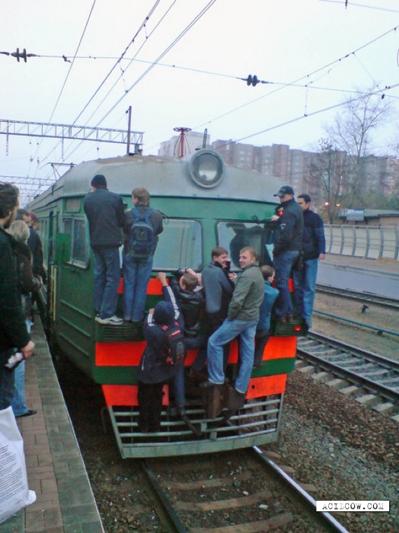 Only in Russia: Say "No" to Train Tickets (28 pics)