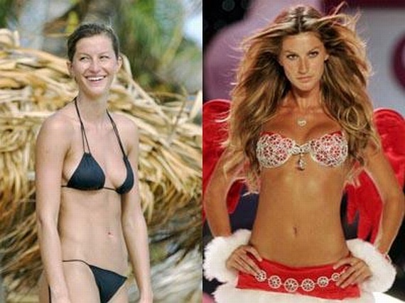 Top Models in Real Life (12 pics)