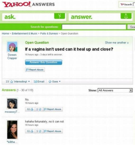 The Best of Yahoo Answers! (35 pics)