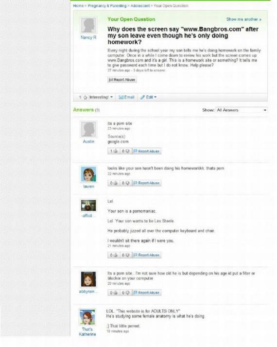 The Best of Yahoo Answers! (35 pics)