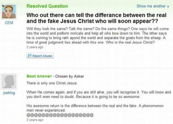 The Best of Yahoo Answers! (35 pics)